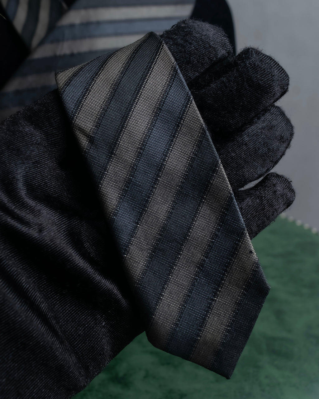 "COMME des GARCONS HOMME" Shadow stripe pattern necktie