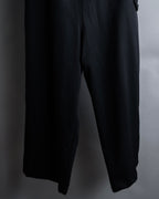 "LOEWE" Three-dimensional pattern design wide slacks