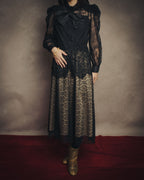 -SPECIAL- “GUCCI“ 2017-18 Fall winter lace bow blouse