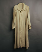-MOOD Vintage Collections- 80’s-90’s Silk rayon drape long coat
