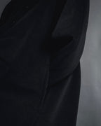 "Max Mara" 90’s-00’s Stand collar belted coat