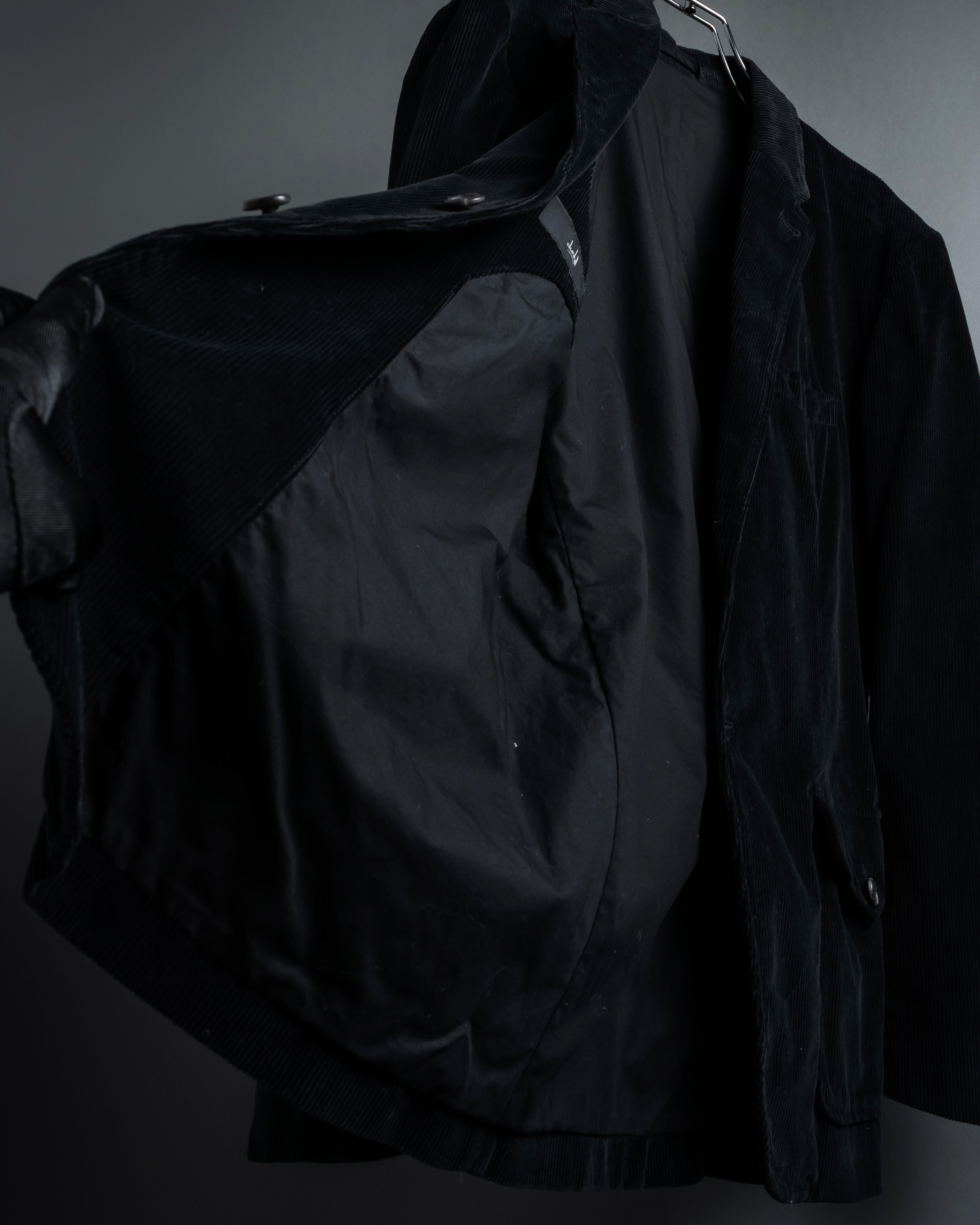 "dunhill" Classically tailored corduroy jacket