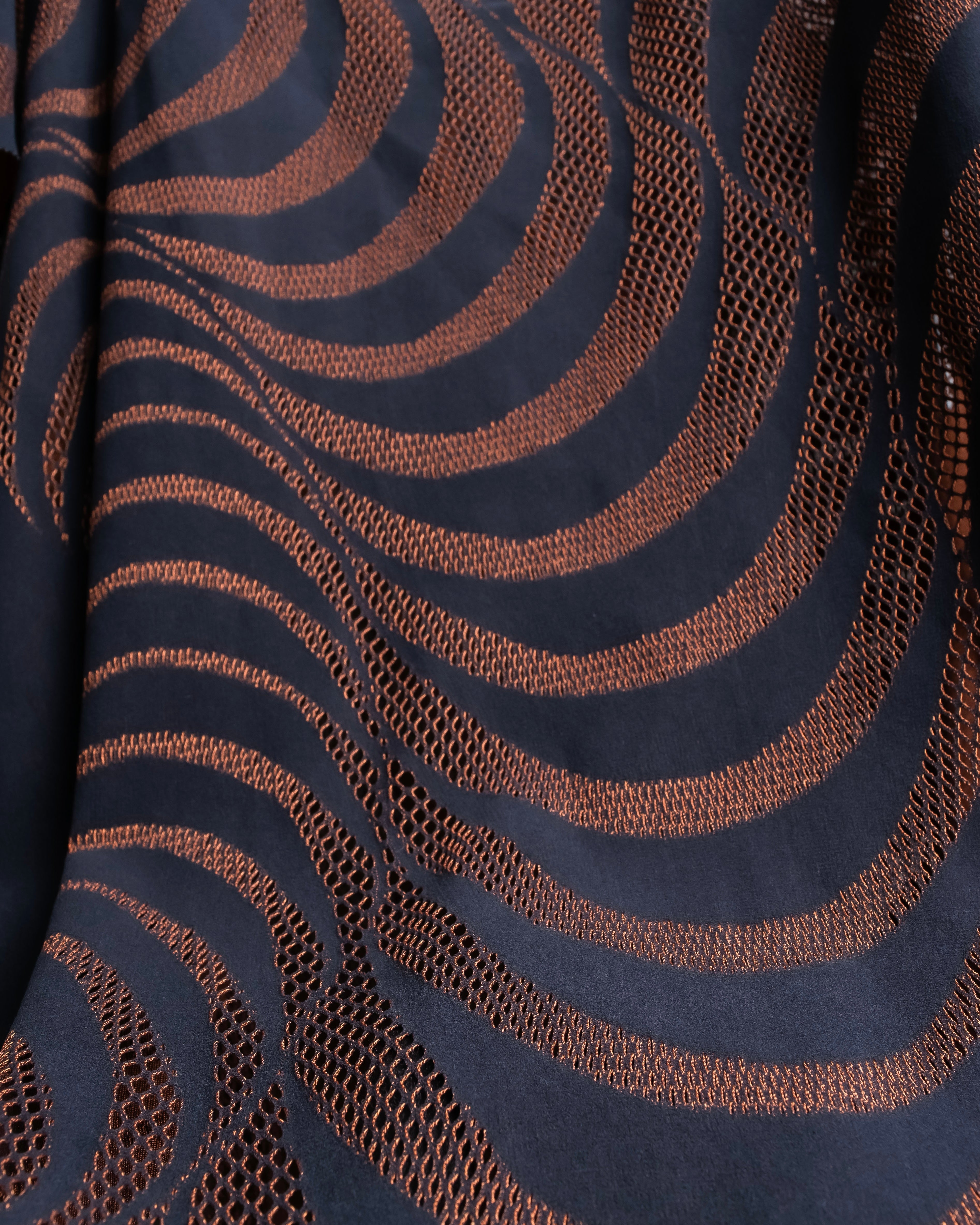 "PLEATS PLEASE ISSEY MIYAKE"
 Marble print dolman sleeve tops