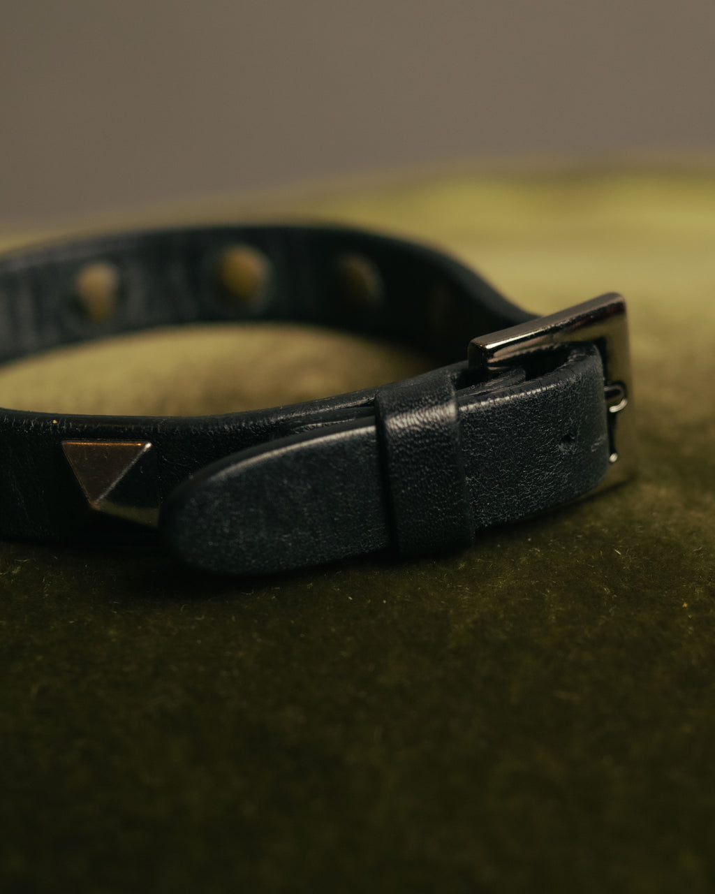 “VALENTINO” 2011-2018 rockstud leather bracelet