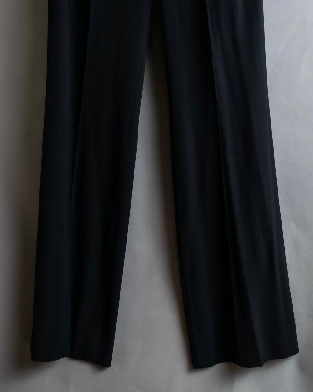 "BALENCIAGA" Beautiful draped full-length slacks