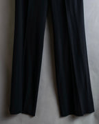"BALENCIAGA" Beautiful draped full-length slacks