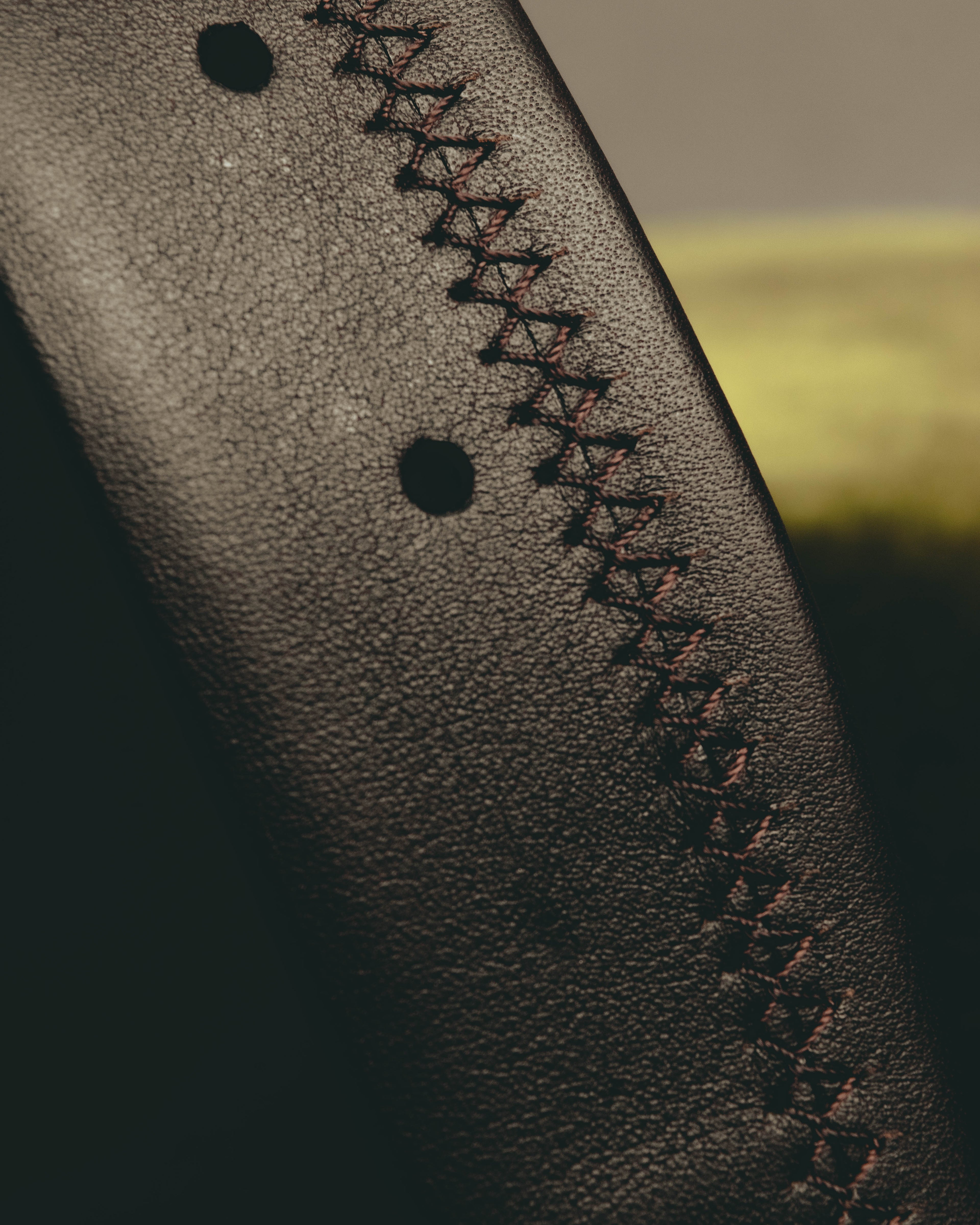 "Ermenegildo Zegna" Classic stitched leather belt