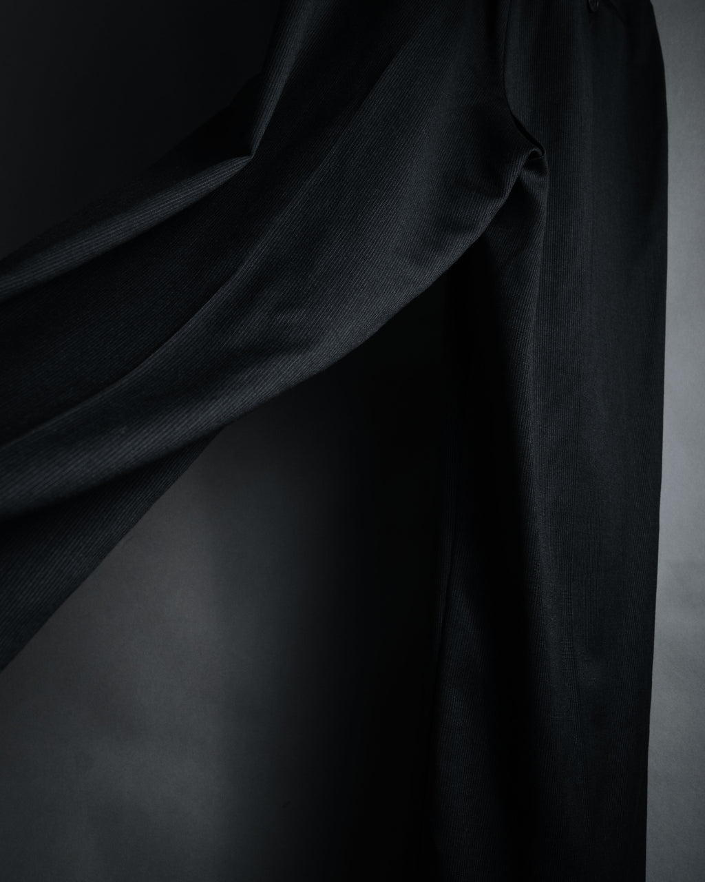 "GIORGIO ARMANI" 90’s draped double breasted suit set-up