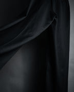 "GIORGIO ARMANI" 90’s draped double breasted suit set-up