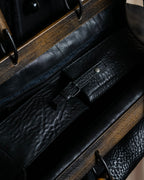 "GUCCI" Bamboo essence horizontal leather handbag