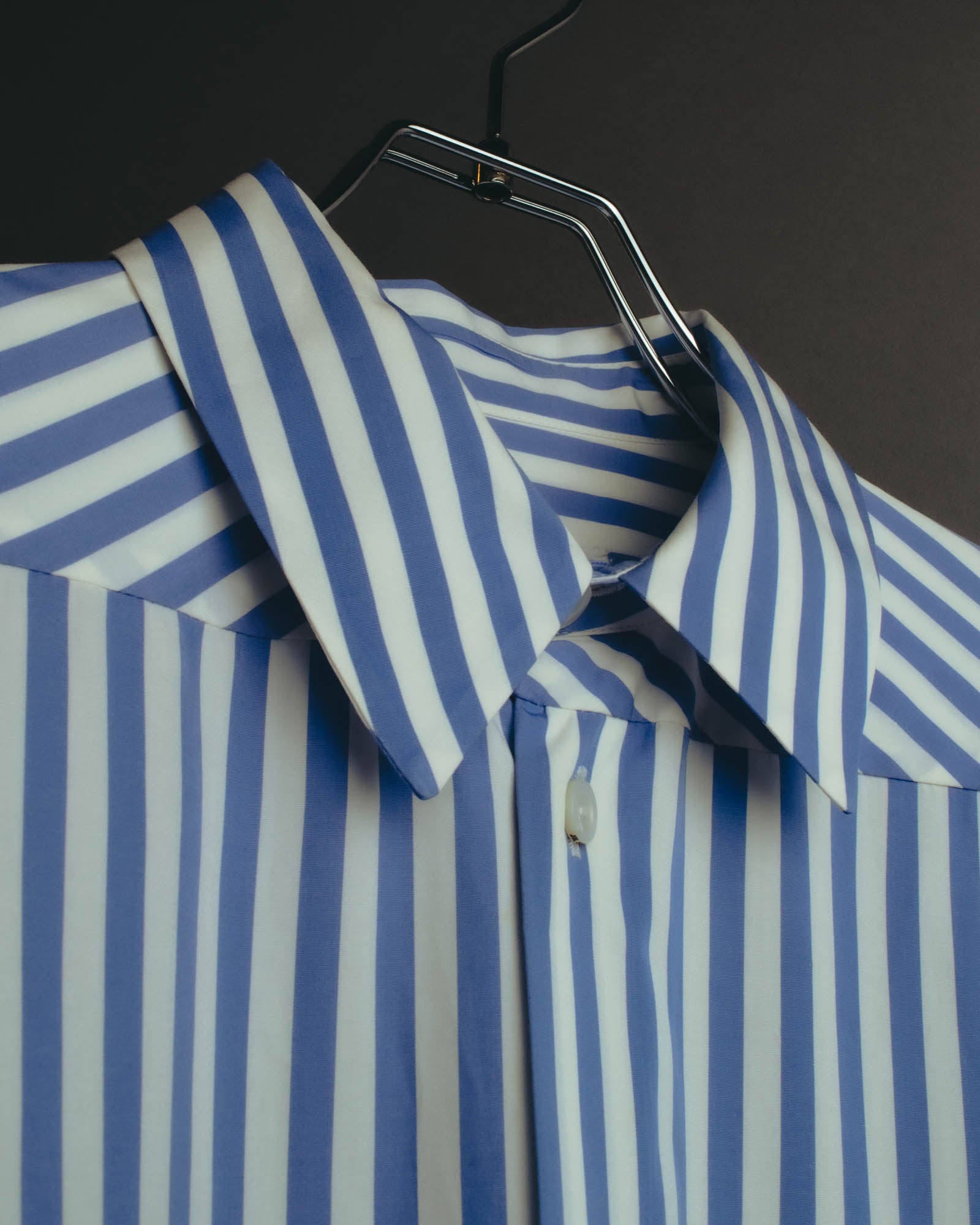 “JIL SANDER” 2018-2023 oversized striped cotton shirt dress