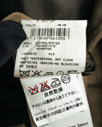 “GIORGIO ARMANI” 90’s-00’s Suede-effect multi-pocket tailored field jacket