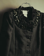 "CELINE" 00's Embellished silk coat
