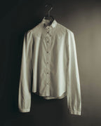 "Véronique Branquinho" 90's-00's Delicately smocked cotton blouse