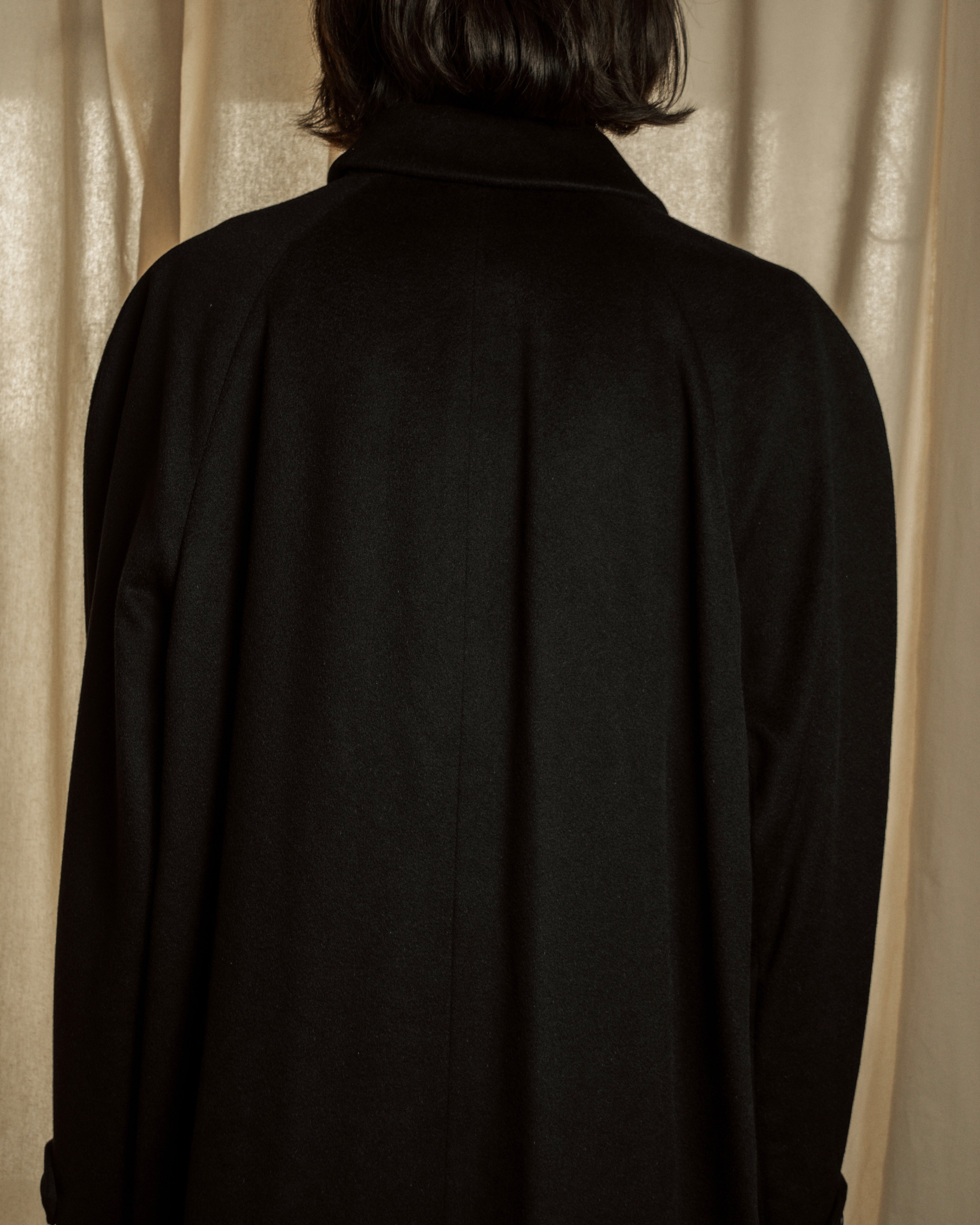 "FENDI" Manufactured in 1989 cashmere stand collar coat