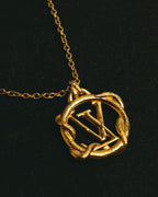 "Louis Vuitton" 2010's Gold-tone chain necklace
