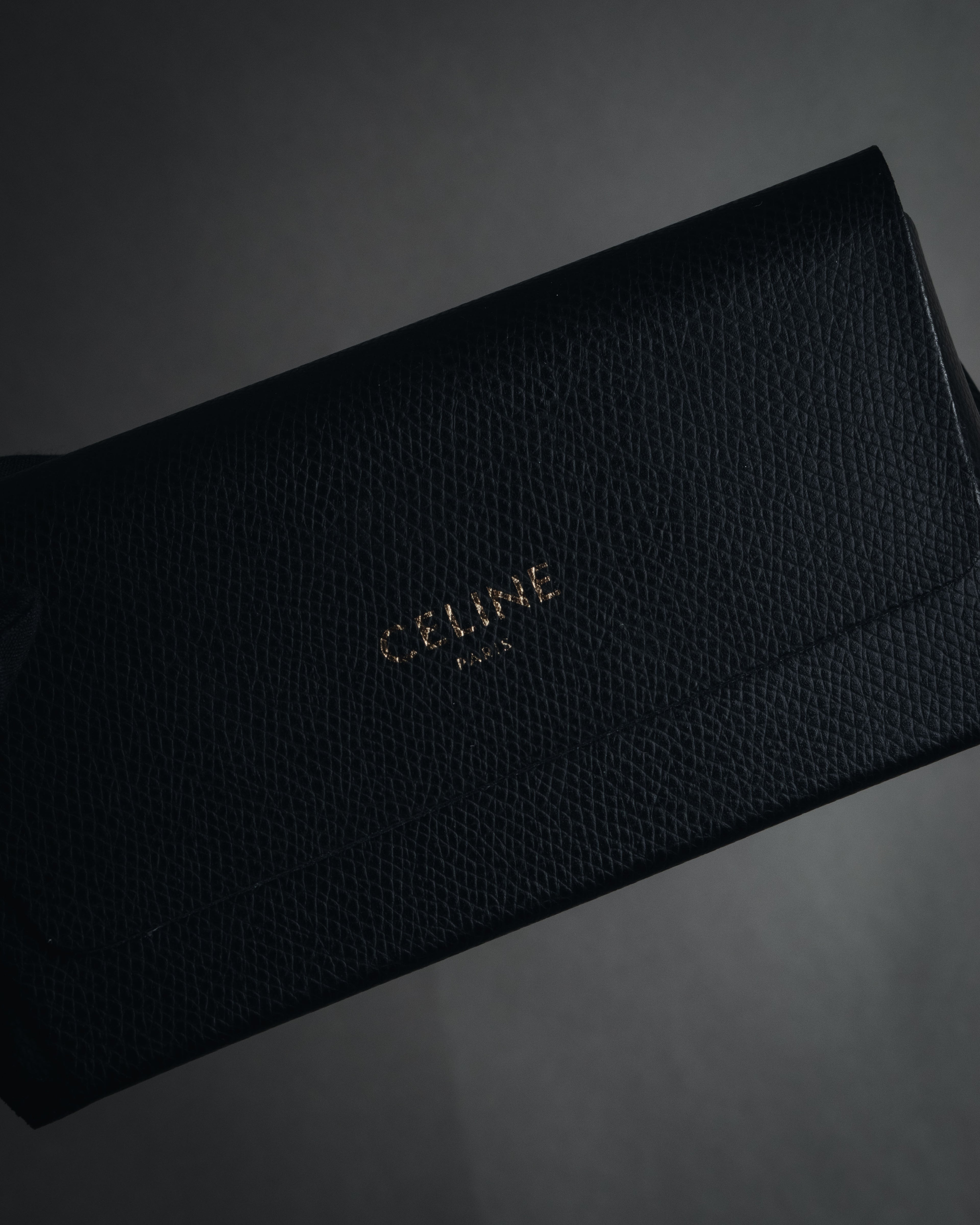 "CELINE" 2021-2024 triomphe metal temple acetate sunglasses