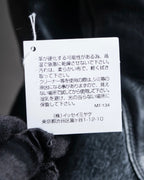 "ISSEY MIYAKE HaaT" Unborn calf shark sole long boots