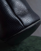 "Christian Dior" Vintage logo design leather hand bag