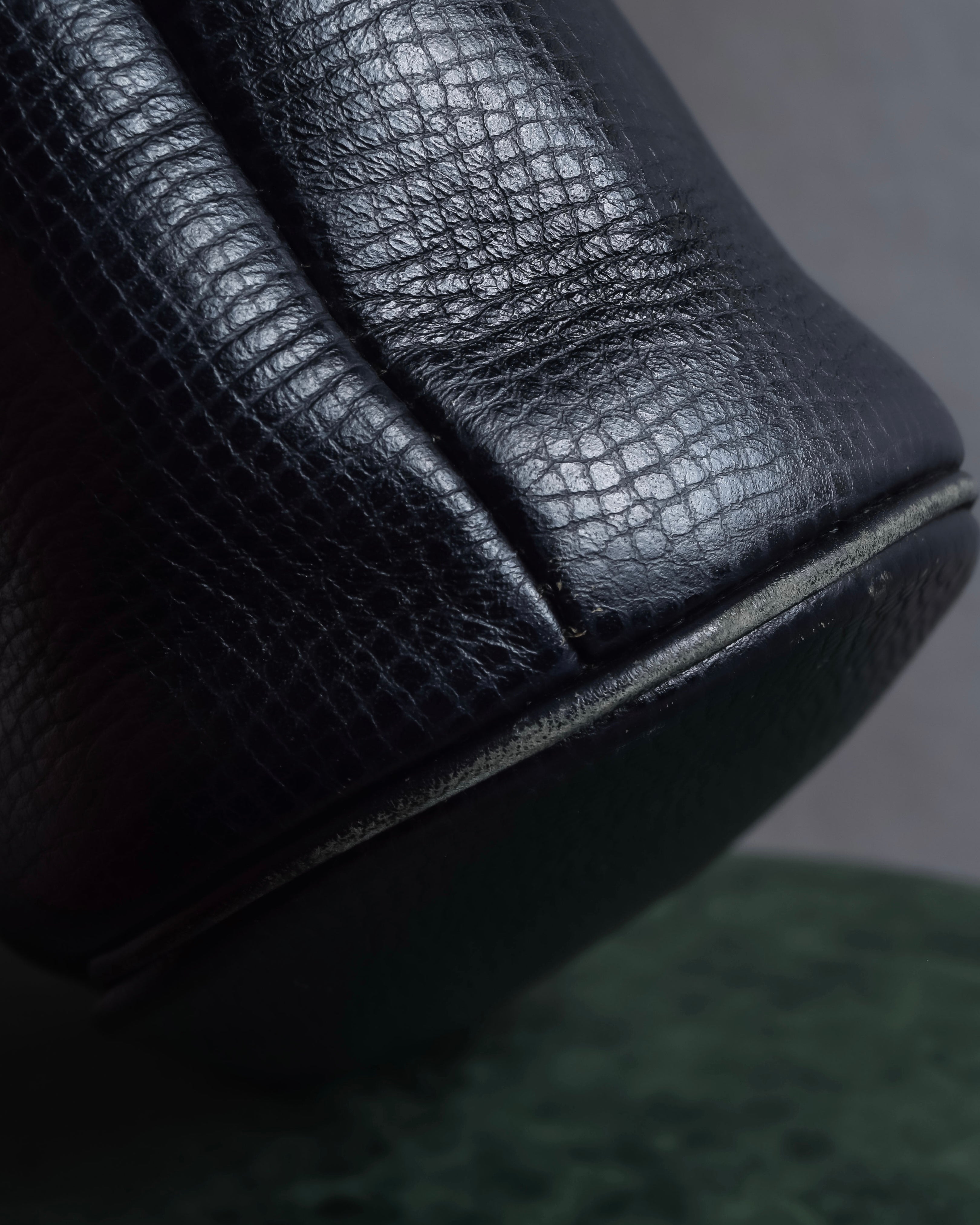 "Christian Dior" Vintage logo design leather hand bag