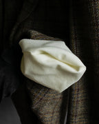 "BURBERRYS" Elbow patch design gun club check tweed jacket