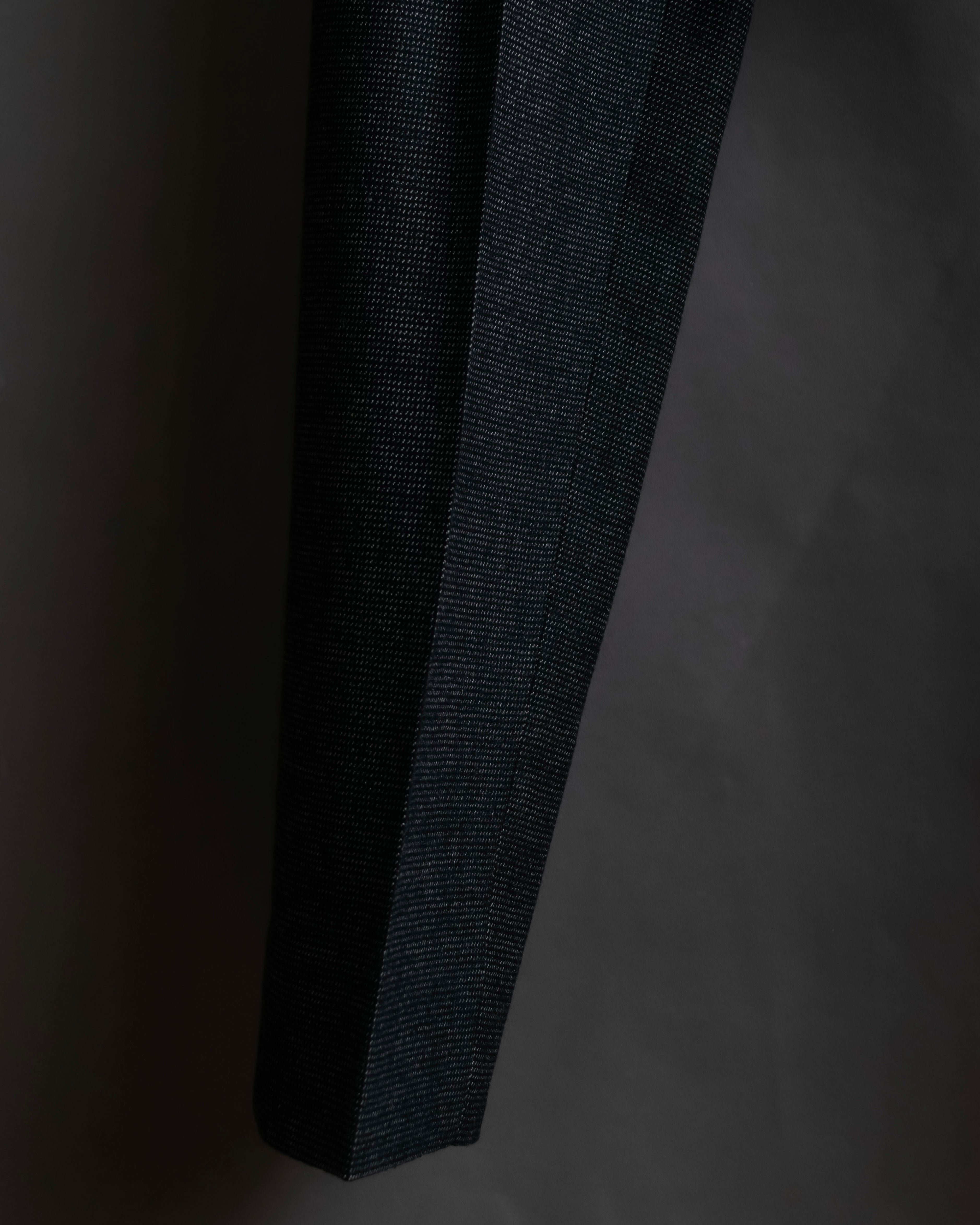 "GUCCI" 90's Tom Ford period bird eye weave set up