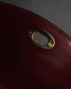 "CELINE" 2019-22 Heritage turn-lock box calf shoulder bag