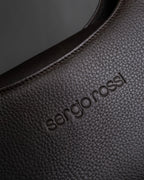 "Sergio Rossi" Flexible leather one-handle bag