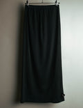 "Y's" Minimal black maxi skirt