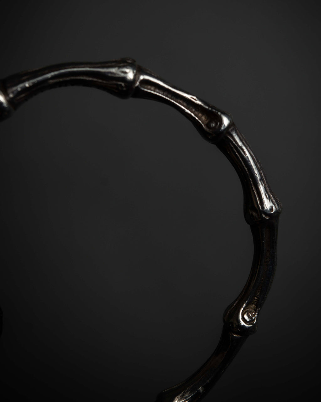 "Tiffany&Co" Bamboo motif design silver 925 bangle