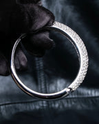 "Christian Dior" Crystal studded bangle