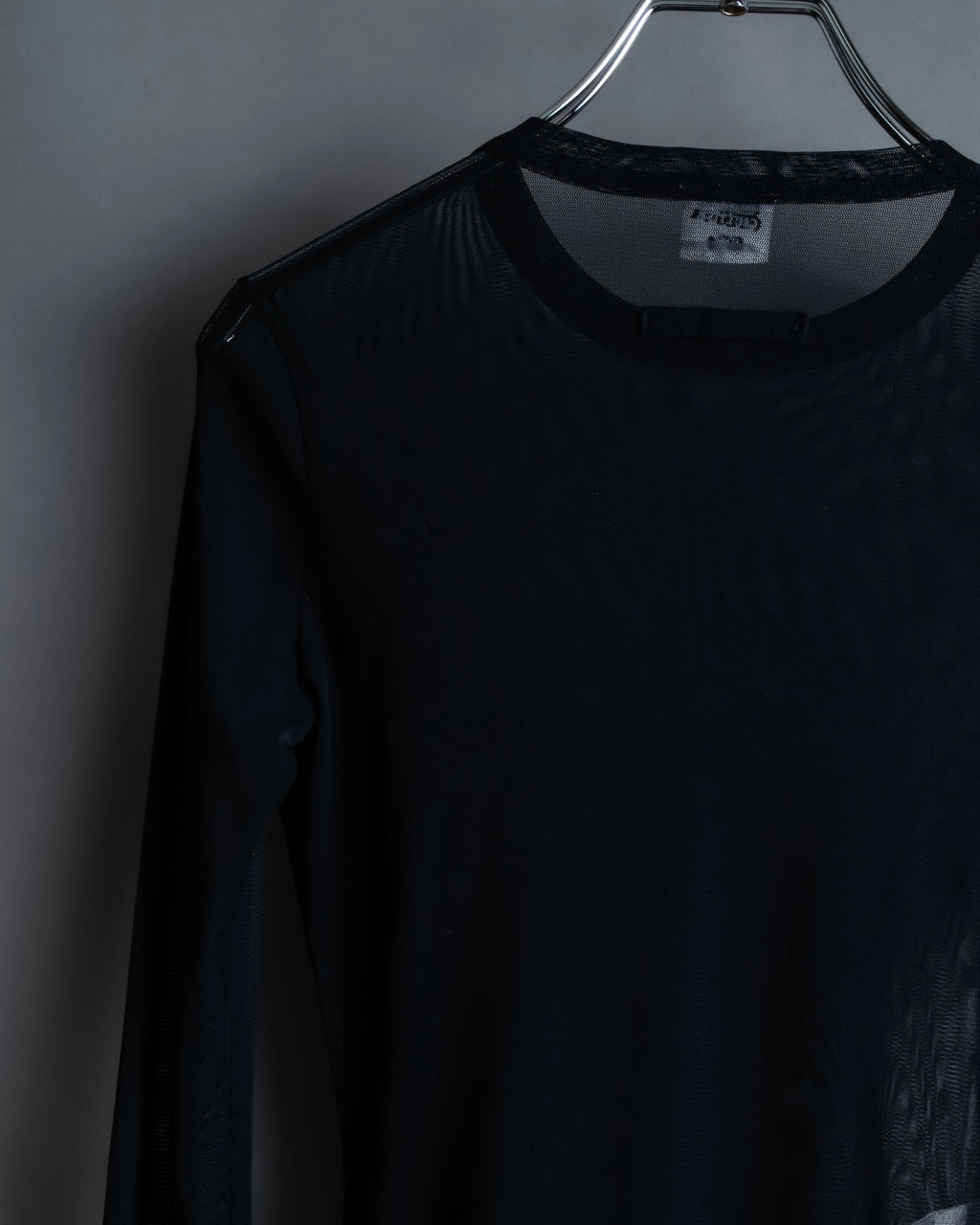 “Jean Paul Gautier” Fringe detailed  asymmetry shear top