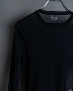 “Jean Paul Gautier” Fringe detailed  asymmetry shear top