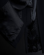 "VALENTINO" Double-breasted belted chester coat