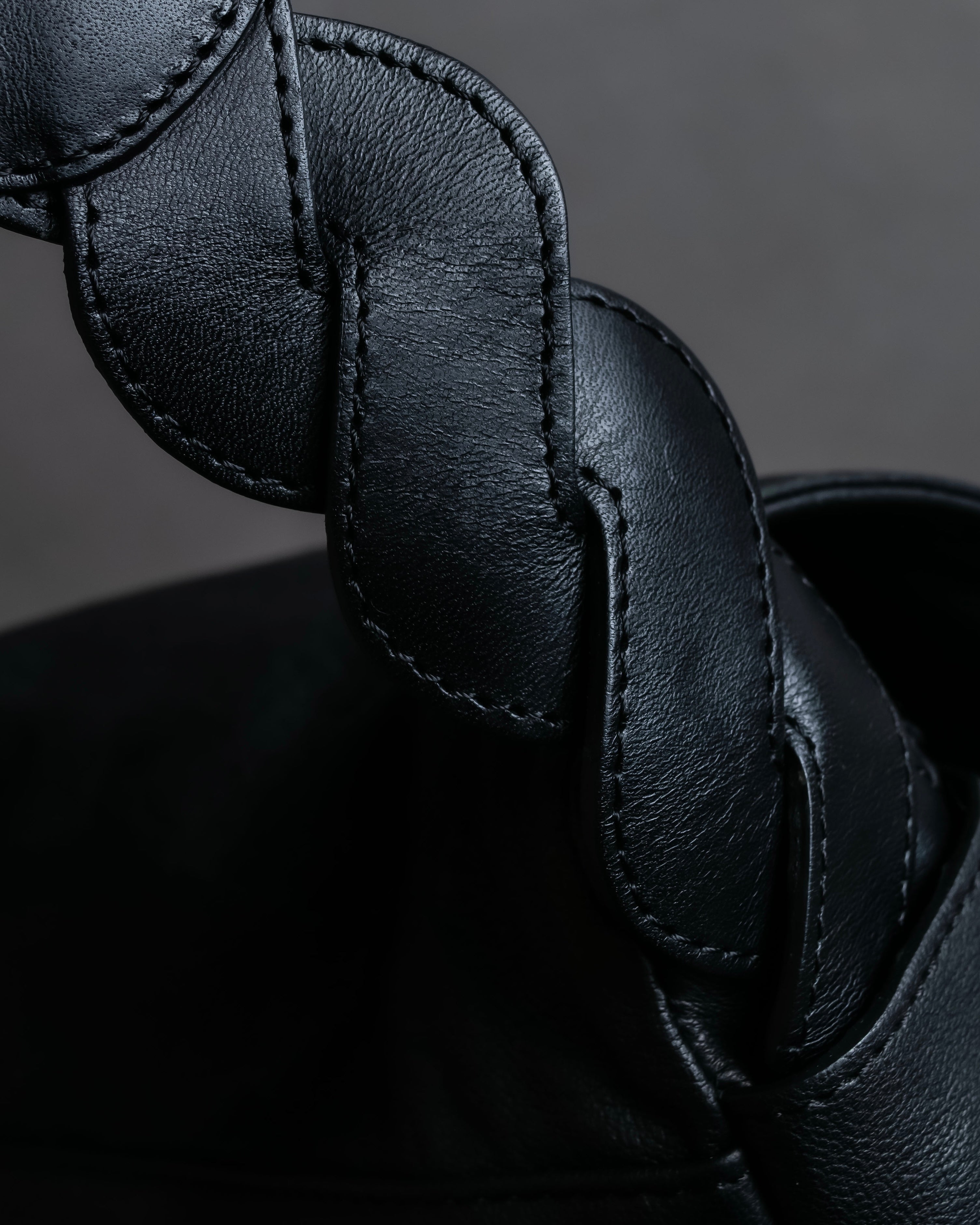 "SEE BY CHLOE" Braided shoulder design leather bag