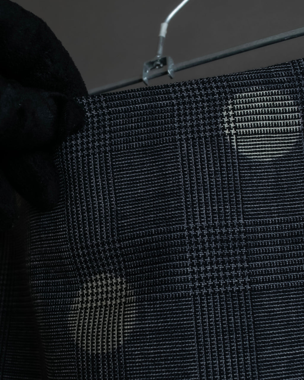 "YOHJI YAMAMOTO +NOIR" Large polka dot pattern flared skirt