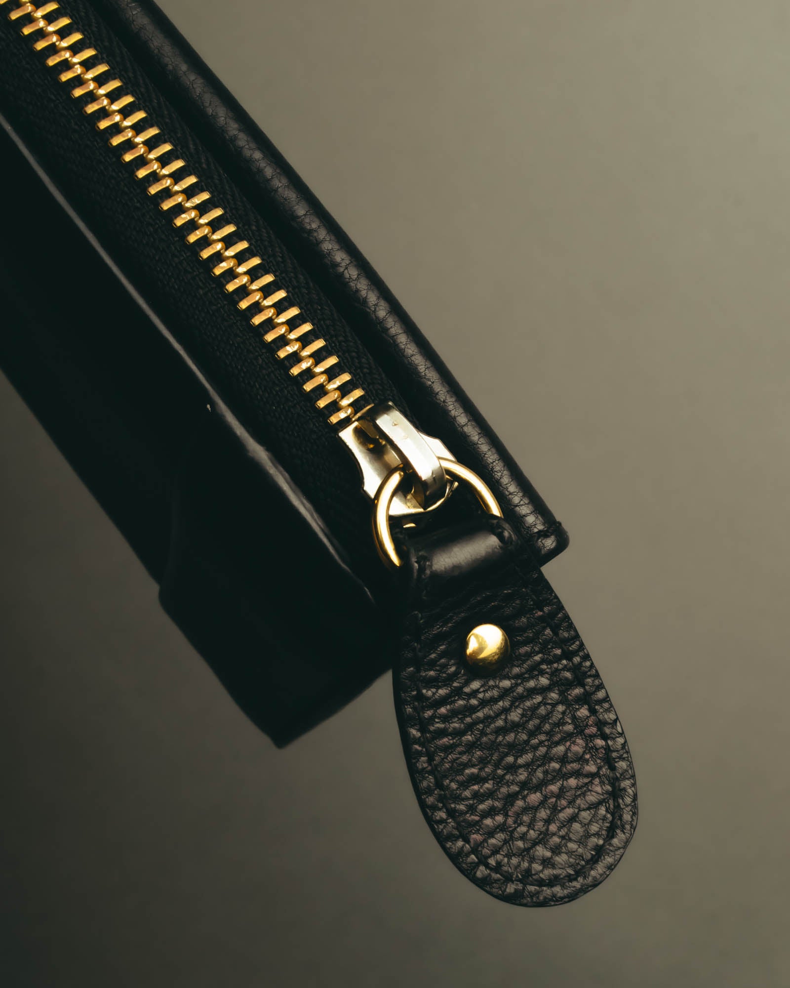 "Chloé" 2010's Black leather long wallet