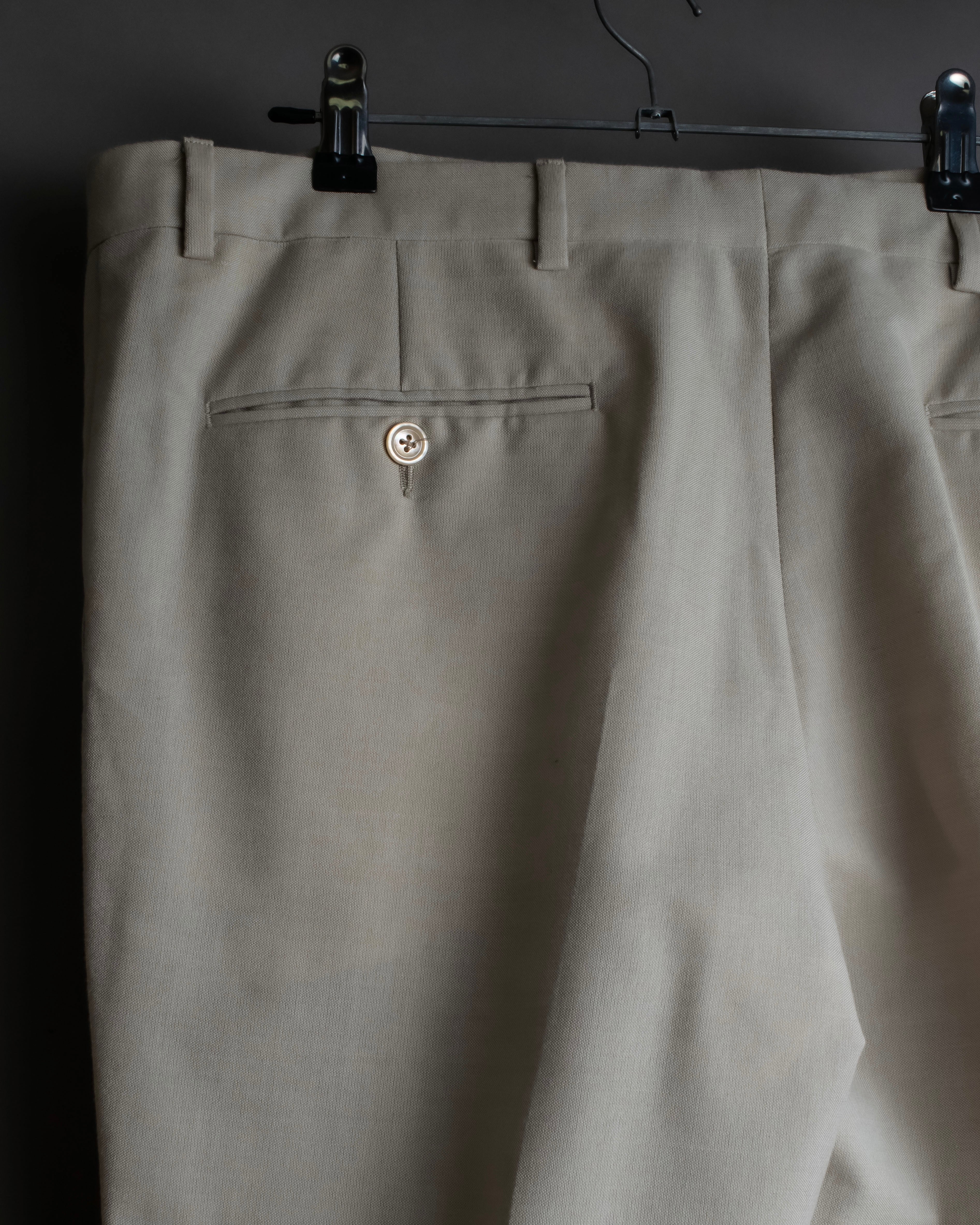 "GUCCI" 21SS Label attached single 2B tailored jacket setup