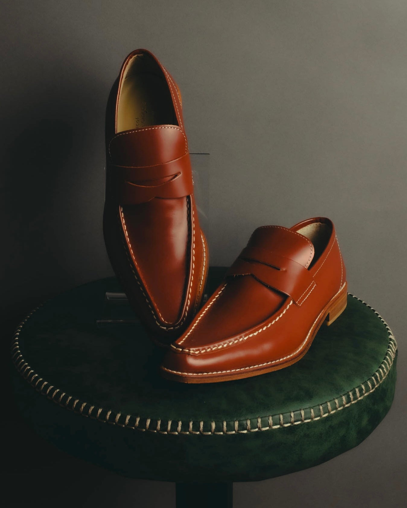 “tricot COMME des GARCONS”
00’s-10’s leather penny loafer