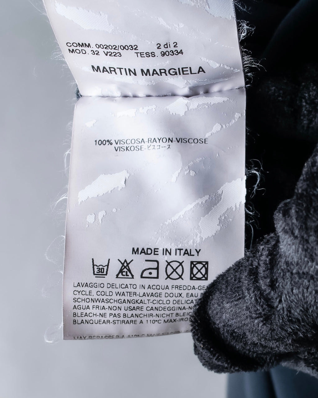 "Maison Martin Margiela" Beautiful draped navy 3-way dress