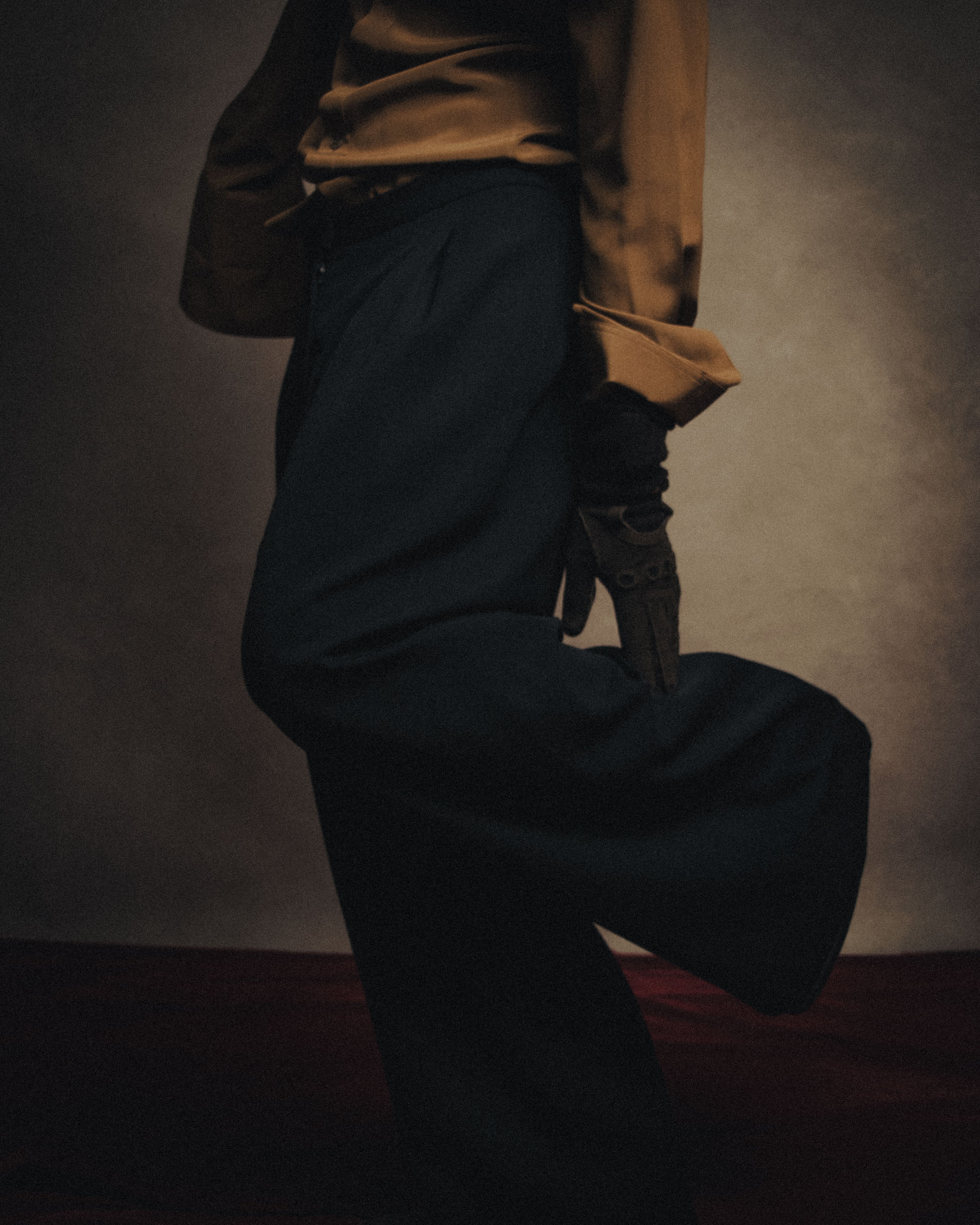 –SPECIAL– “CHANEL” 97AW Wide tuck trousers