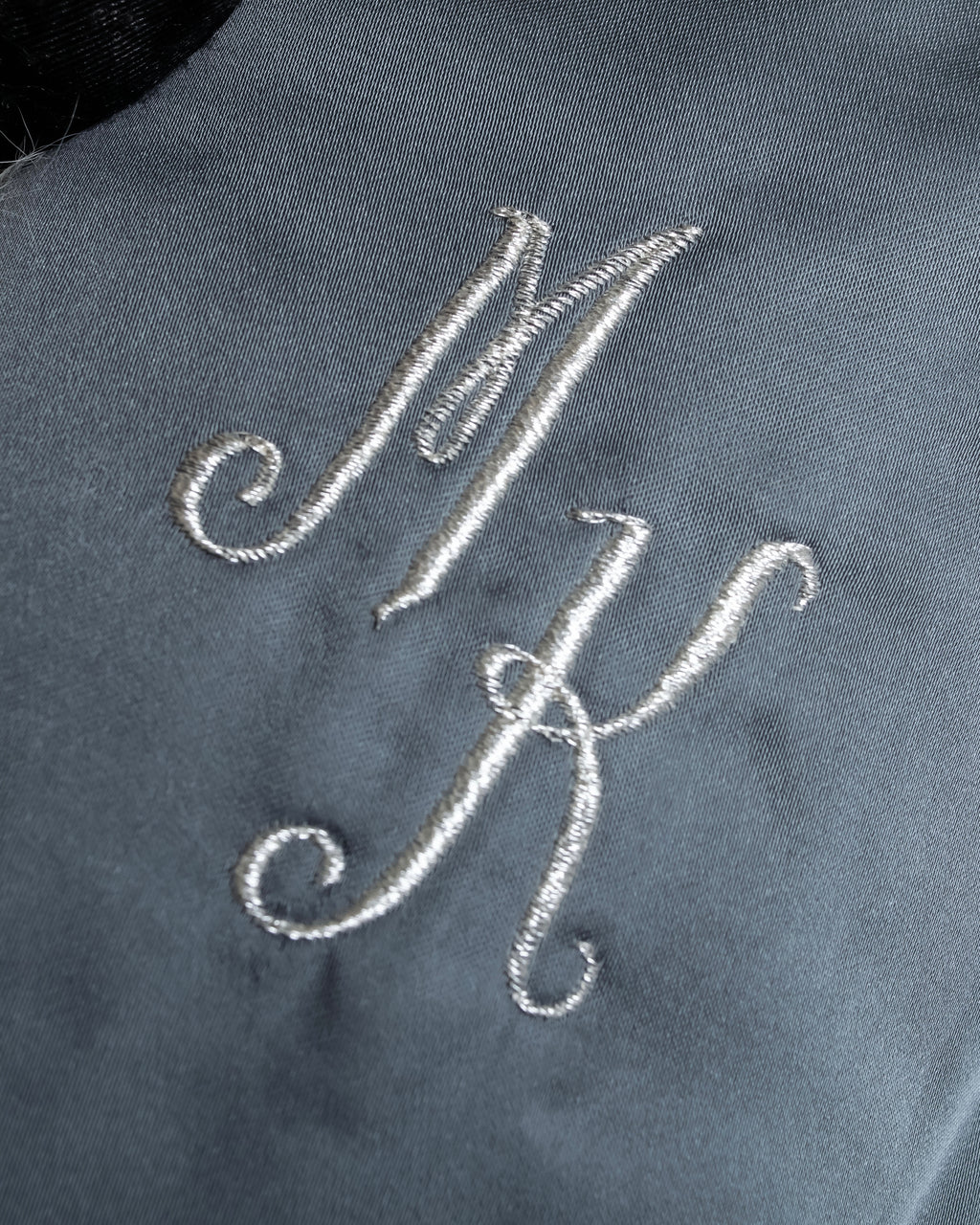 "WINDSOR" Fox fur 5 hooks gradient color jacket