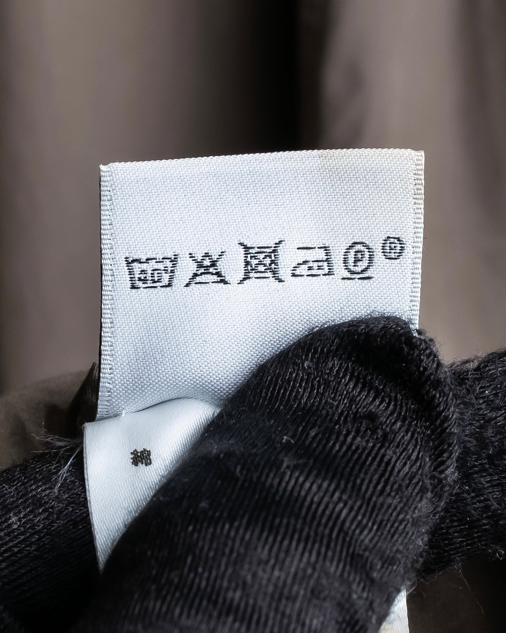 "HERMES" Mocha brown color oversized shirt