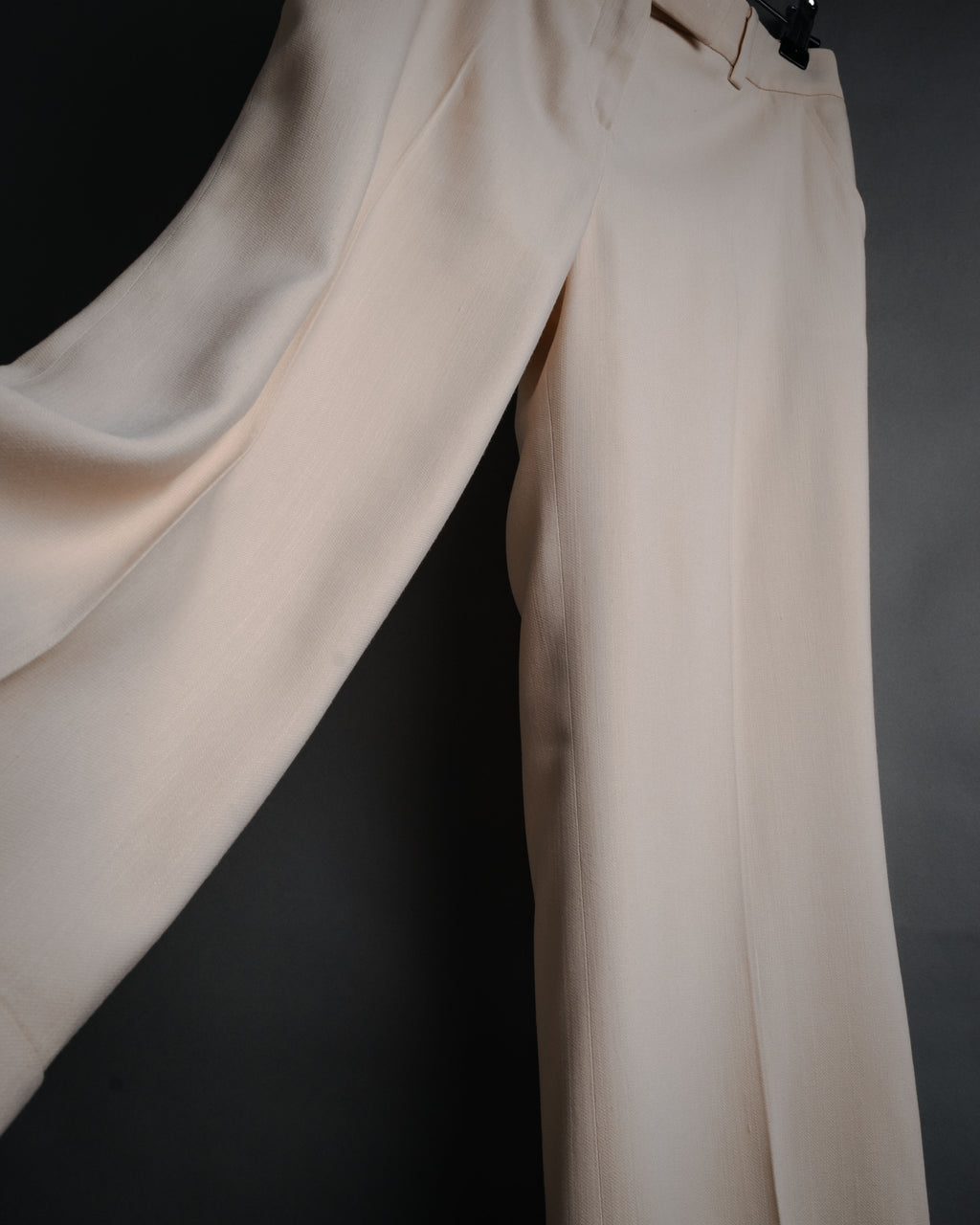 “Christian Dior“ 2000’s Silk wide cropped trousers