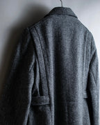 “Judi Rich” Beautiful tweed double breasted coat