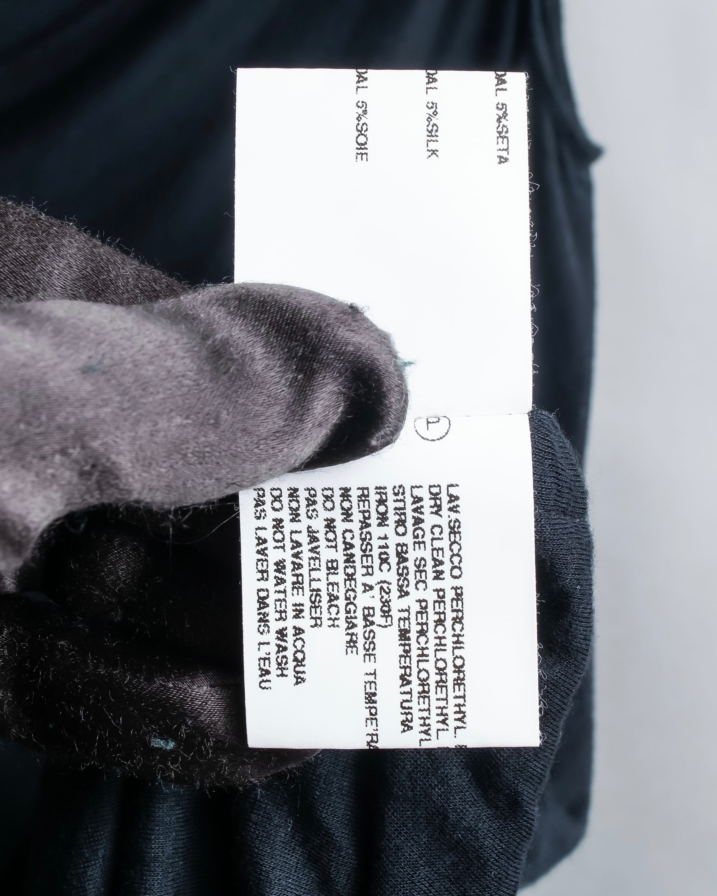 "Rick Owens Lilies" Fringe design draping sleeveless tops