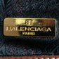 "BALENCIAGA" Leather piping one handle boston bag