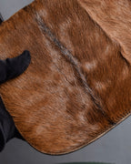 "GUCCI"「1947」 pony leather combination bamboo hand bag