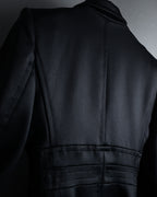 -SPECIAL- "YVES SAINT LAURENT rive gauche" 03 year Tom Ford period corset design long coat