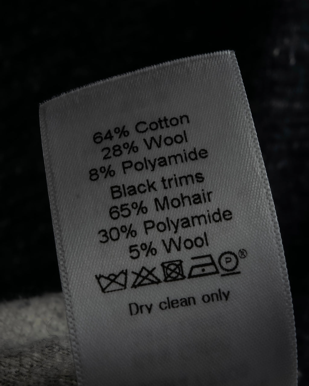 "CELINE" Inside-out stitching design knit pullover